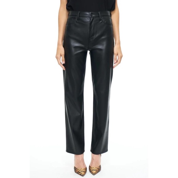 PISTOLA Cassie Faux Leather Straight Pant NWT - Picture 1 of 12
